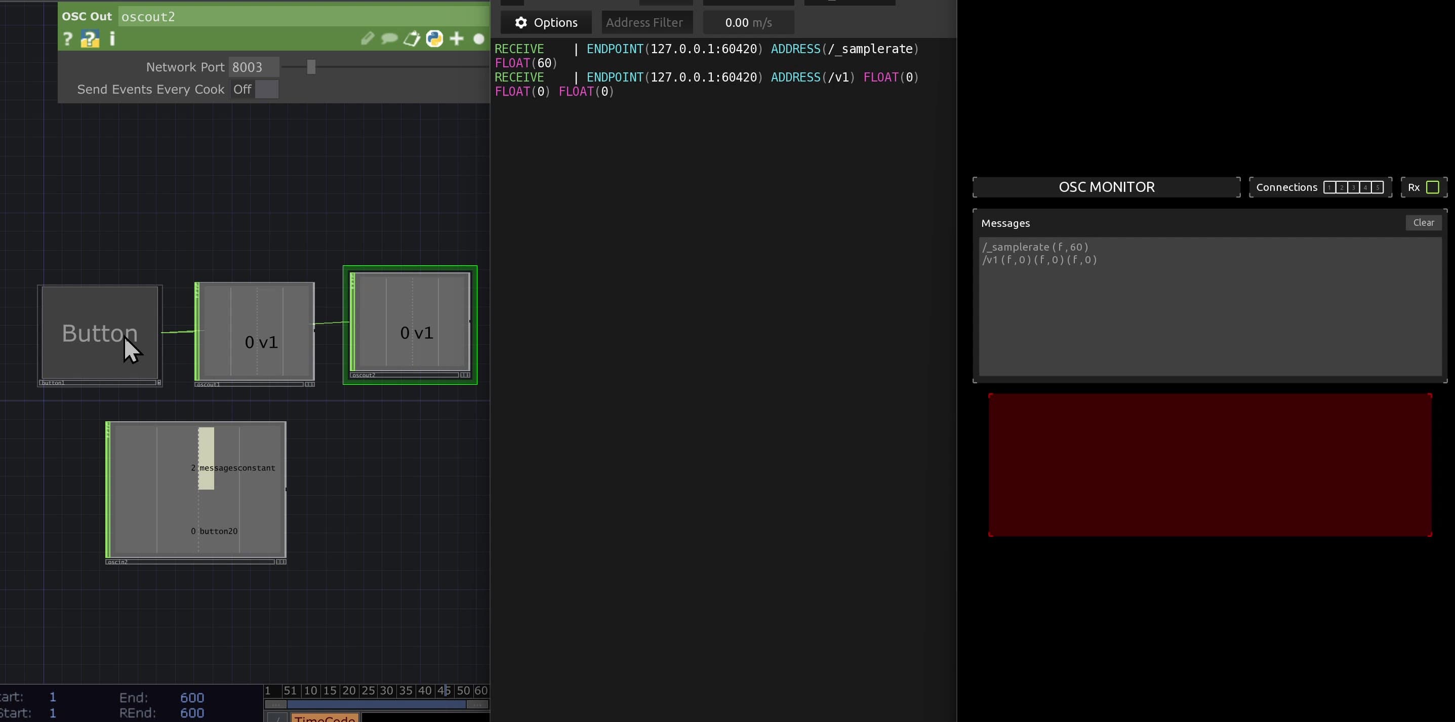 Touch Designer OSC Controller